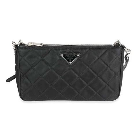 prada bandoliera tessuto impuntu|Women's Bags .